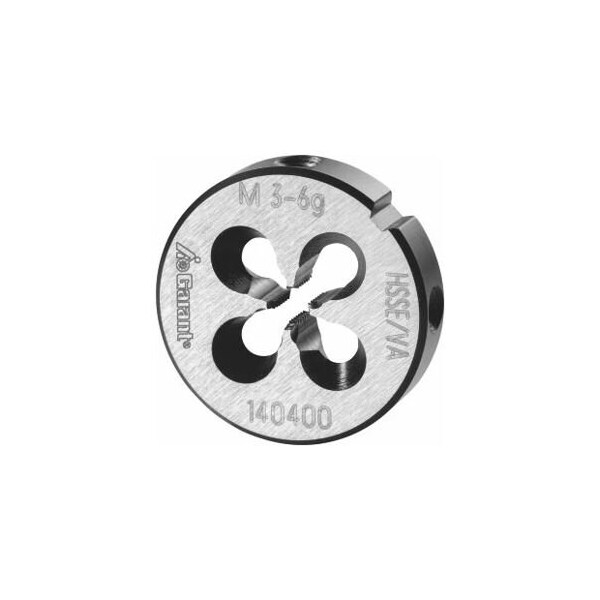 Garant M3X0.5 HSS-E Round Die, for High Tensile Steels, Closed/Pre-Slit Form 140400 M3 - main